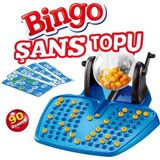 Bingo Şans Topu Kutu Oyunu | 90 Numaralı Klasik Bingo Seti | 4+ Yaş Aile Eğlence Oyunu