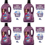 Bingo Sıvı Çamaşır Deterjanı Onarım Koruma 4 * 4Lt Toplam 16+ Lt