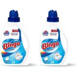 Bingo Sıvı Deterjan 2600 ml, Renkli & Beyaz, Beyaz Sabun (2 paketi)