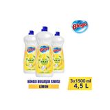 Bingo Sıvı Elde Bulaşık Deterjanı Limon 1500ml X 3 Adet