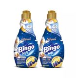 Bingo Soft Çamaşır Yumuşatıcı Konsantre 1440ml Lilyum 2 Li Set 2'li Set