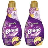 Bingo Soft Çamaşır Yumuşatıcısı, 1440 ml, Lavanta (2 paketi)