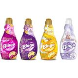 Bingo Soft Konsantre Çamaşır Yumuşatıcısı 1440 ml 4 Lü Karma Paket - 1,44 lt