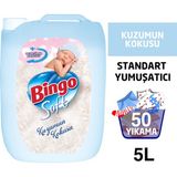Bingo Soft Kuzumun Kokusu 5 L Yumuşatıcı 50 Yıkama Hipoalerjenik Özellikli - 5 lt
