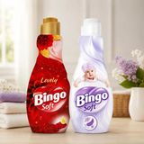 Bingo Soft Lovely Ve Sensitive Konsantre Yumuşatıcı 40 Yıkama X 2 Adet Çamaşır Yumuşatıcısı Avantaj Paketi