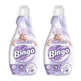 Bingo Soft Sensitive Konsantre Çamaşır Yumuşatıcısı, 1440 ml, 2'li Paket
