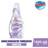 Bingo Soft Sensitive Konsantre Yumuşatıcı 1440 ml 60 Yıkama