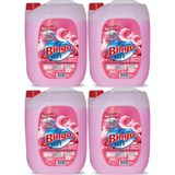 Bingo Soft Yumuşatıcı 20LT (4pk*5lt) Gül Pembe (200 Yıkama) - 20 lt