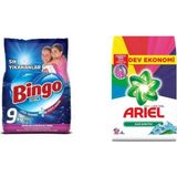 Bingo Toz Deterjan Bingo 9kg + Ariel 6 kg - 15 kg
