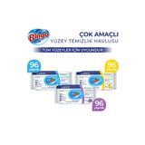 Bingo Yüzey Temizlik Havlusu Beyaz Sabun, Lavanta & Limon 96'lı (288 Yaprak)