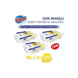 Bingo Yüzey Temizlik Havlusu Large Limon 96X3 (288 Yaprak)