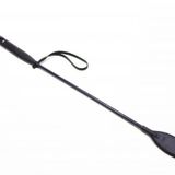 Binicilik Kamçısı - 58 cm - Siyah / Gri Kırbaç Fouganza Meridyendukkan