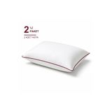 Binna Soft Cloud Support Biyeli Yastık 2'li Paket 50x70 cm 1200 gr Boncuk Silikon Elyaf Dolgulu - Bo