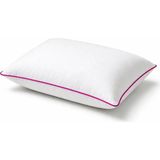 Binna Soft Cloud Support Biyeli Yastık 50X70 cm 1100 gr Boncuk Silikon Elyaf Dolgulu - Fuşya - 50 x 70 cm