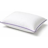 Binna Soft Cloud Support Biyeli Yastık 50X70 cm 1100 gr Boncuk Silikon Elyaf Dolgulu - Mor - 50 x 70 cm