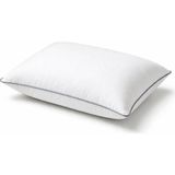 Binna Soft Cloud Support Biyeli Yastık 50X70 cm 1200 gr Boncuk Silikon Elyaf Dolgulu - Gri - 50 x 70 cm