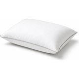 Binna Soft Comfort Touch Biyeli Yastık 50X70 cm 1000 gr Boncuk Silikon Elyaf Dolgulu - Krem - 50 x 70 cm