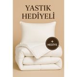 Binna Soft Tek Kişilik Silikon Yorgan Seti + 1 Yastık Hediyeli