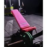 Binnur Home Pamuklu Spor Fitness Havlusu 40 x 100 cm Hızlı Kuruma Özelliği ile Tekil Pembe - Renk