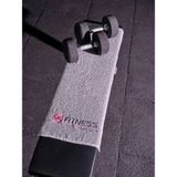 Binnur Home Pamuklu Spor Fitness Havlusu 40X100 cm Hızlı Kuruma Özelliği ile Tekil Gri - Renk