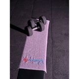 Binnur Home Pamuklu Spor Fitness Havlusu 40x100 cm Hızlı Kuruma Özelliği ile Tekil Lila - Renk