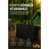 Bino Katlanabilir Kamp Çantası 66x44x15 cm Dayanıklı Kumaş Geniş Hacimli Taşıma Çantası
