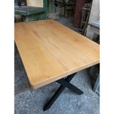Bintaş Mobilya 130X80.CM Naturel Renk Kütük Masa