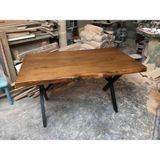 Bintaş Mobilya Ağaç Kütük Masa 150X80.CM