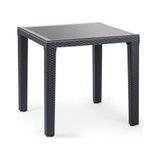 Bintaş Mobilya Antrasit Dış Mekan 80x80 cm Bahçe Masası
