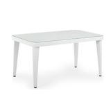 Bintaş Mobilya Beyaz 90x150 cm Dikdörtgen Bahçe Masası