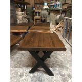 Bintaş Mobilya Ceviz Rengi Kütük Orta Sehpa 50X50.CM