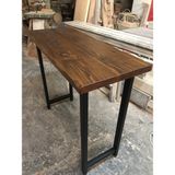 Bintaş Mobilya Doğal Ağaç Kütük Bar Masa 60X120.CM