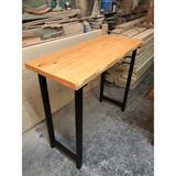Bintaş Mobilya Doğal Ağaç Kütük Bar Masası 50X100.CM