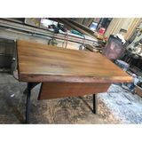 Bintaş Mobilya Doğal Kenar Kütük Ofis Masası 80X140.CM