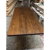 Bintaş Mobilya Düz Kenar Doğal Kütük Masa Tablası 150X80.CM