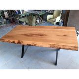 Bintaş Mobilya Kayın Ağacı Kütük Masa 150X90.CM