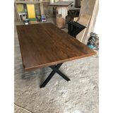 Bintaş Mobilya Koyu Ceviz Kütük Salon Masası 85X140.CM