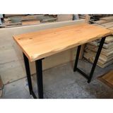 Bintaş Mobilya Kütük Ağaç Bar Masa Ölçüsü 60X100.CM Yüksekliği 105.CM