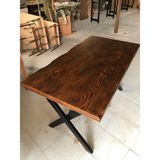 Bintaş Mobilya Kütük Ağaç Cafe Masa 70X130.CM