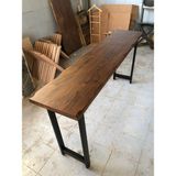 Bintaş Mobilya Kütük Bar Masası Modeli 180X50.CM