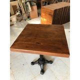 Bintaş Mobilya Kütük Cafe Masası Imalatı 70X70.CM
