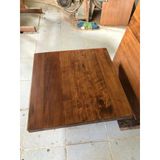 Bintaş Mobilya Kütük Cafe Masası Üstü Tablası 60 x 60 Cm