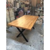 Bintaş Mobilya Kütük Masa Açık Ceviz 75X140.CM