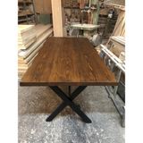 Bintaş Mobilya Kütük Masa Ceviz Renk 80X140.CM