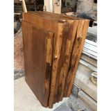 Bintaş Mobilya Kütük Masa Üstü Tablası Ceviz Rengi 110X75.CM