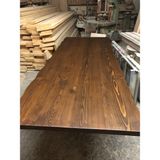 Bintaş Mobilya Kütük Masa Üstü Tablası Ceviz Rengi 240X100.CM