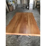 Bintaş Mobilya Naturel Kayın Ağacı Kütük Masa Üstü 140X80.CM