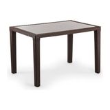 Bintaş Mobilya Venge Dış Mekan Modeli 120x80 cm Bahçe Cafe Masası