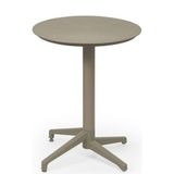 Bintaş Mobilya Yuvarlak Vizon Renk 60 cm Bahçe Cafe Masası
