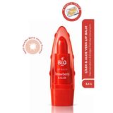 Bio Asia Çilek & Aloe Vera Lip Balm – Besleyici, Tatlı Aromalı Yoğun Dudak Nemlendiricisi (Pembe Renkli)